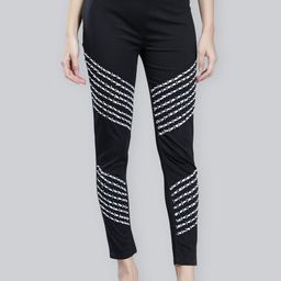 Seva Chikan Embroidered Chikankari Cigarette Trousers-image-26