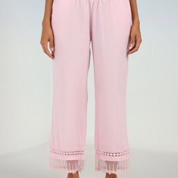 Lakshita Women Hem Design Cotton Straight Palazzos-image-75