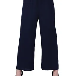 IndiWeaves Women Straight Fit Palazzos-picture-36
