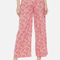 BAESD Floral Printed Straight Fit Palazzos-picture-26