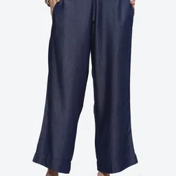Biba Women Mid Rise Palazzos-29