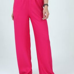 Bottums Women Wide Leg Palazzos-image-126