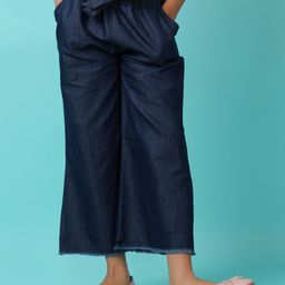 V-Mart Girls Flared Cotton Palazzos-image-69