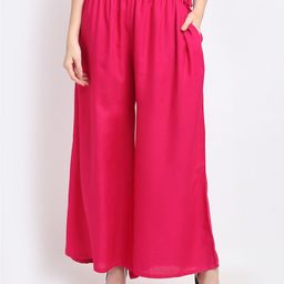 TAG 7 Women Flared Ethnic Palazzos-picture-55