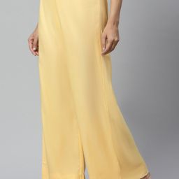 AURELIA Women Yellow Ethnic Palazzos-picture-33