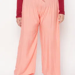 Clora Creation Women Elasticated Flared Palazzo-image-59