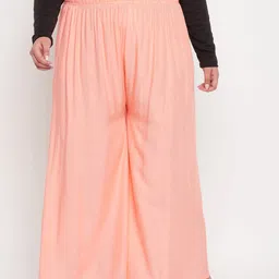 Clora Creation Women Plus Size Wide Leg Palazzos-image-61