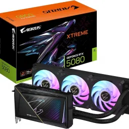 GIGABYTE Aorus Geforce Rtx 5080 Xtreme Waterforce 16Gb Gddr7 Graphics Card GDDR7 16 GB Intel Chipset 256 bit 2805 MHz Graphics Card image 2