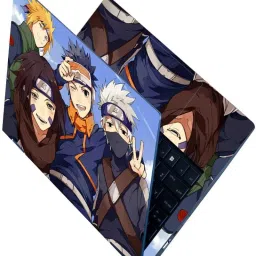 Flipkart SmartBuy Full Body Laptop Skin Sticker - Naruto Anime Kakashi Hatake Minato Self Adhesive Vinyl Laptop Decal 15.6-image-14