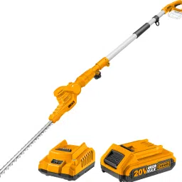 20V Cordless Pole Hedge Trimmer with Battery and Charger, Telescoping Handle Cordless Grass Trimmer-14