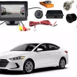 Premium Car TFT Monitor & LED Camera with Parking Sensor Kit Combo-10