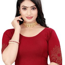 Round Neck Women Blouse-image-16