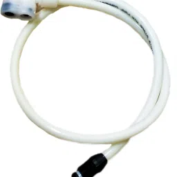 madhav Multifunctional Pump Pipe with Nozzle,Set of2,Strong Rubber Material,airpumppipe Bicycle Pump image 3