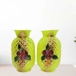 6 inchi flower pot @v6 Glass Vase-image-84