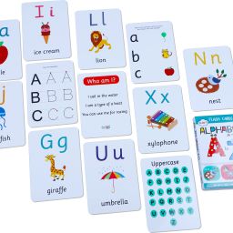 kyds play Combo - Alphabets + Numbers + Colours & Shapes, Wipe & Clean Activity Flash Cards image 2