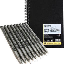 Artist Sketch Book Pen Gift Set-image-43
