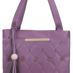 claspnclutch Women Purple Tote-picture-8