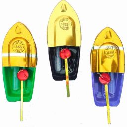 Aluminium Alloy Steam Boats pack of 3 Streamer Multicolor-34