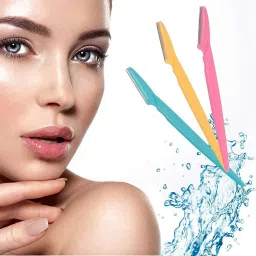 Eyebrow Hair Shaper Razor Knife Shaver Trimmer Shaving Grooming Remover Kit, Women-17