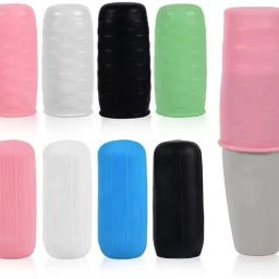 silicone bottole cover for travel oraganizer Silicone Sleeves for Travel Bottle-image-7