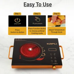 kapli 2000 W Radiant Cooktop Touch Panel image 4