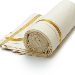 Vairavaa Tex VT 2012 Dark Gold Dhoti 4.00m Solid Men Dhoti-image-23
