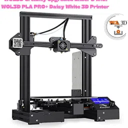Ender 3 with PLA PRO+ Daisy White 3D Printer Filament 1.75mm 3D Printer-33