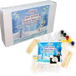 Glow in Dark Magical Snow Kit. Make Your Own Snow.-image-73