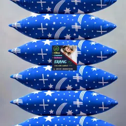 LUXURY Polyester Fibre Abstract Sleeping Pillow Pack of 6-10