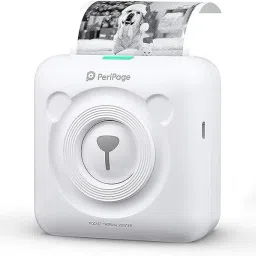 PeriPeri PeriPage A6 Mini Bluetooth Thermal Printer Inkless Portable Pocket Printer White Thermal Printer-26