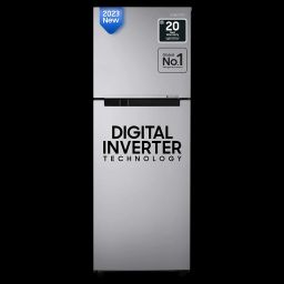 SAMSUNG 236 Litres 2 Star Frost Free Double Door Refrigerator with Digital Inverter Technology (RT28C3032GS/HL, Gray Silver)-image-20