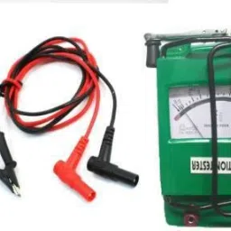 Hand Driven Generator Type Insulation Tester,Megger 100 Ohms, 500V Metal Body Analog Battery Tester-16
