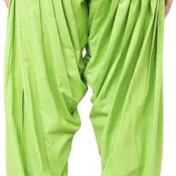 Pure Cotton Solid Women ["Green"] Salwar-image-21