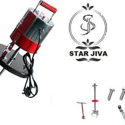 COPPER Heavy Duty Curd Butter Churner/Madhani/Lassi Machine 18Ltrs With 2 way perculation attached with rat protected net and with extra accessories of rod phool Butter Maker Churn-0
