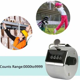 voltegic ® Digit Hand Tally Counters Mechanical Lap Tracker Analog Tally Counter image 2