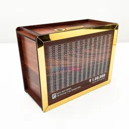 Wooden Money Piggy Bank, Money Saving Box-059 Coin Bank-image-59