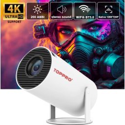 TOPPRO HY300 1GB/8GB, HD Android 11 Projector WiFi 6/BT 5.0 180° Rotation Auto Keystone (4500 lm / 1 Speaker / Wireless / Remote Controller) Portable Projector-21
