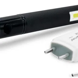 Dual Mode Power Full Led USB Rechargeable Long Range Up to 1Km with Desk light 12 hrs Torch Emergency Light-7