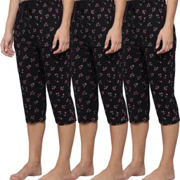 anixa Women Black Capri-picture-10