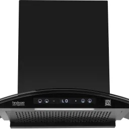 Sancia BLDC 75 Auto Clean | Curved Glass | Filterless | Touch Control | Motion Sensor | Energy Efficient LED Light | Powerful Suction | Wall Mounted Black 1400 CMH Chimney-image-10