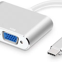 KUVERA USB C Type to HDMI+VGA CONVERTER. THUNDERBOLT 3 TO DUAL HDMI VGA ADAPTOR, USB Adapter-24