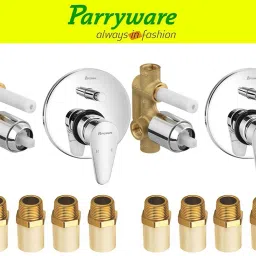 Uno concealed Diverter Body , Upper Part MTA 8 pic set of 2 pic 078 Uno Diverter with upper trim Diverter | Brass MTA 3/4 x 1/2 | Complete set Diverter Faucet-39