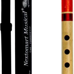 Musical 15 Inch Flute Bamboo Flutes E Natural Medium 7 Hole Bansuri With Free Carry Bag Bamboo Flute-image-94
