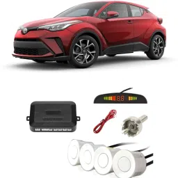 YB569 Silver Car Reverse Parking Sensor with LED Display 4 Sensor Y569 Parking Sensor-picture-16