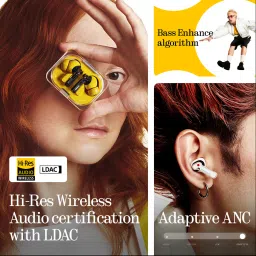 nothing Ear (a) 2024 | ChatGPT Compatible | Hi-Res audio | LDAC Bluetooth Headset image 5
