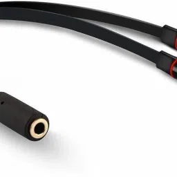 Suroskie Black 2 Male to 1 Female 3.5Mm Headphone Earphone Phone Converter-image-77