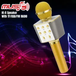 nxxttnk Bluetooth Karaoke Mic with Speaker Audio Recording Advance Features Microphone Bluetooth Karaoke Mic with Speaker Audio Recording Advance Features Microphone image 2