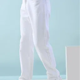 moda rapido Men Regular Mid Rise White Jeans-picture-4