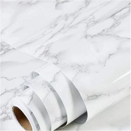 200 cm Self Adhesive Aluminum Black Marble Foil Waterproof Sticker Roll For Kitchen Self Adhesive Sticker-image-66