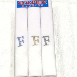 Dolphinhankies Letter F box ["White"] Handkerchief-image-13